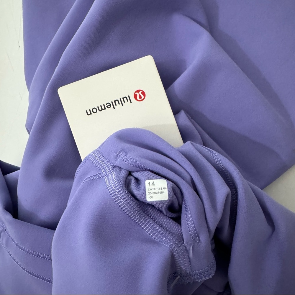 Lululemon Wunder Train High-Rise Tight 25” - Dark Lavender - Picture 5 of 6